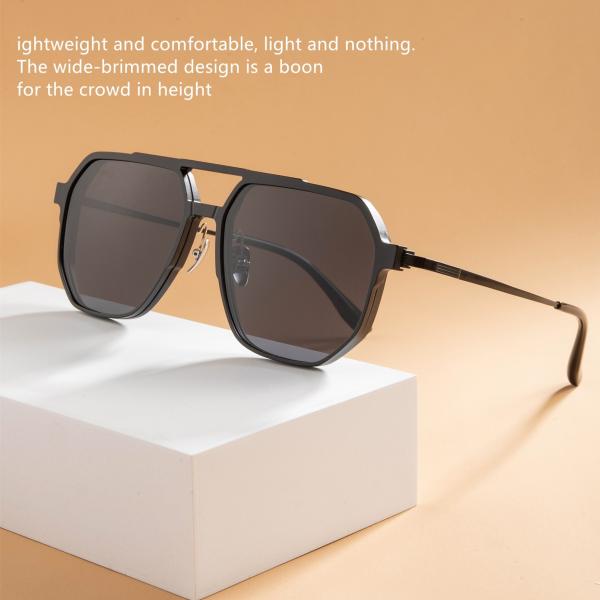 Высококачественный чистый титановый алюминиевый магнитный зажим на очках