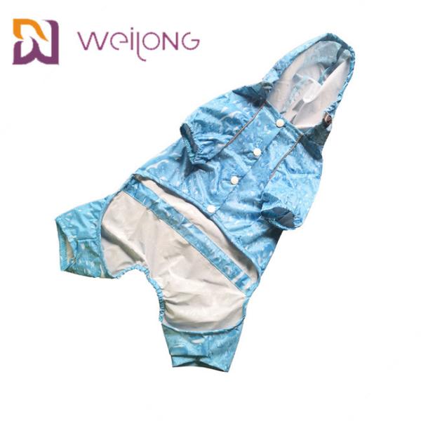 Reflective Waterproof Pet Raincoat For Dogs Cat In Rainy Season Customized Dog Rain Gear