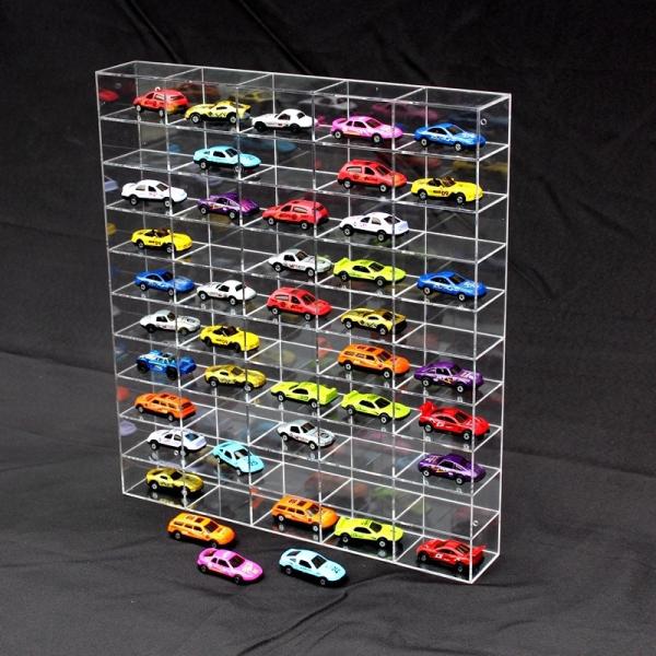 Countertop Display Acrylic Showcase Box 6 Car  1/18 Scale Models By Autoworld