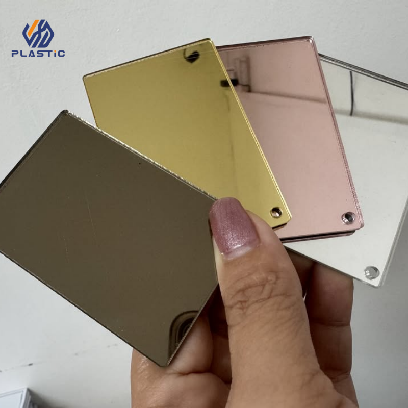 1220*2440mm gold mirror acrylic sheet with best price