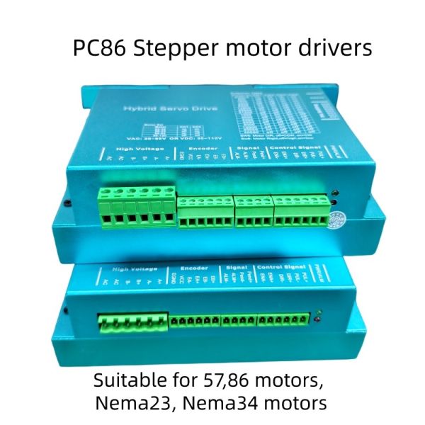 PC86 Closed Loop Stepper Motor Driver for 86mm Flange 2 Phase with DC24-110V AC18-80V