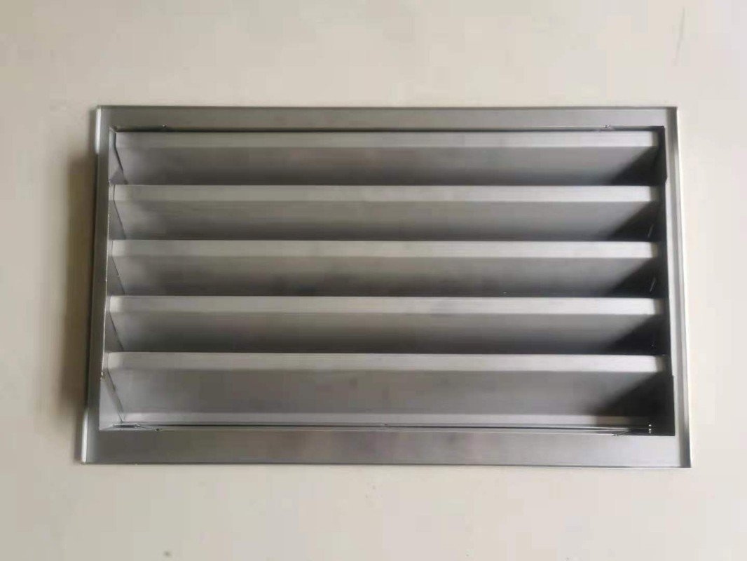 Анодированное полуфабрикат фиксированное алюминиевое Louvered окно погодостойкое