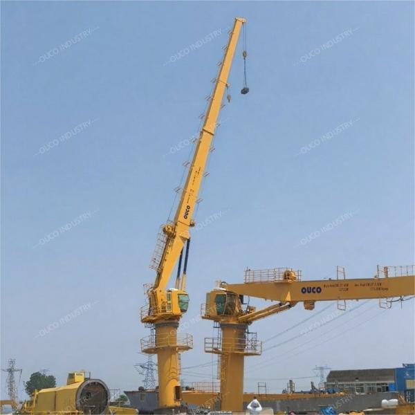 5T40M Fixed Boom Shipyard Crane