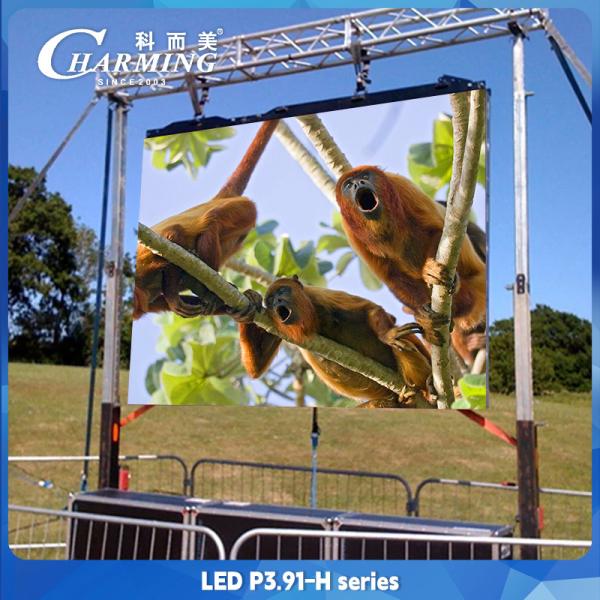 Pixel 3.91 Rental LED Display For Big Events Concert Concert Presentation