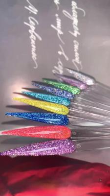 Easily Soak UV Gel Nail Polish 7.5ml 15ml Diamond Glitter Gel Polish