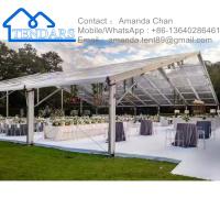 Facile à mettre en place à l'extérieur Événement de fête de salon de commerce clair Tente de marquage pour les activités de plein air