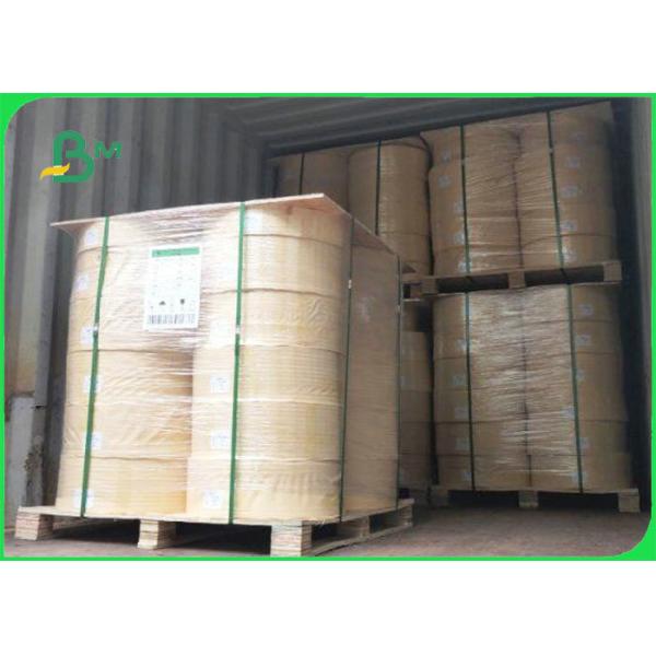 papel de Kraft blanco biodegradable de la categoría alimenticia de 60gsm 120gsm para la paja de papel rollo del papel de categoría alimenticia de 60gsm 120gsm/papel de Kraft blanco biodegradable para la paja de papel