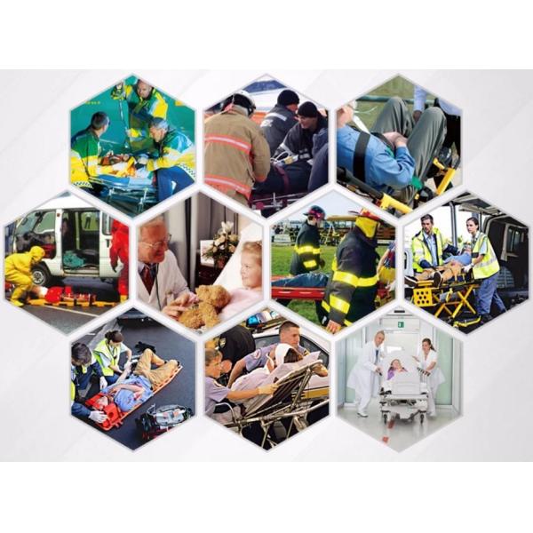 Folding Stretcher 10 Handles Sheet Medical Soft Stretcher Carry Bag Surgical Medical Kit 178cm