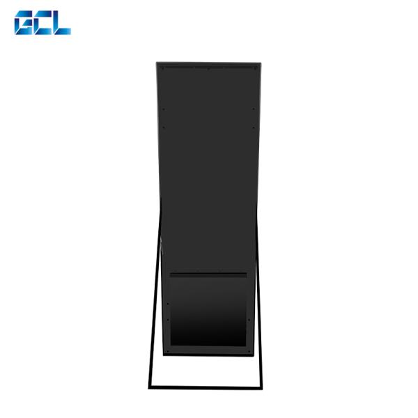 На полу стоящий светодиодный плакат полный цветный дисплей P4 портативная реклама издание