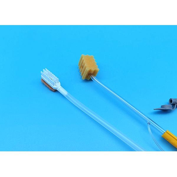 Medical PP / ABS Materials Disposable Suction Tube Highly Safe With Foam Sponge