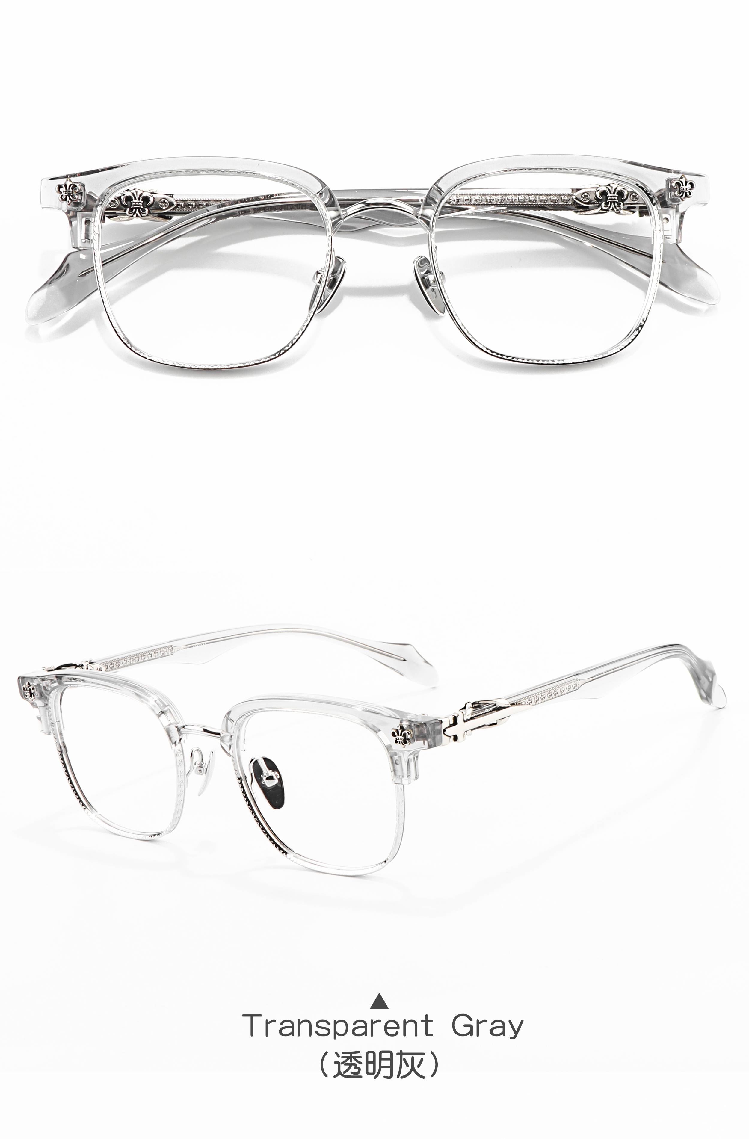 Latest Model 8341 Half Frame Special Design Optical Prescription Presbyopia Multifocal Luxury Brand Fashion Glasses for Women's