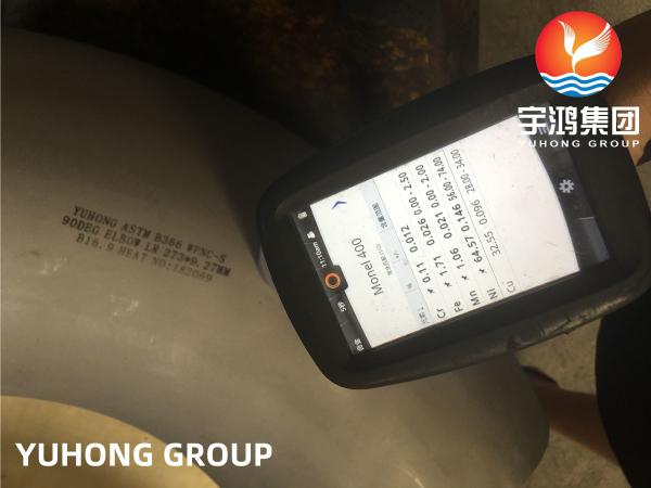 ASTM B366 UNS N04400, Monel 400 Butt Weld Nickel Alloy Steel Pipe Fittings, Elbows, Reducers