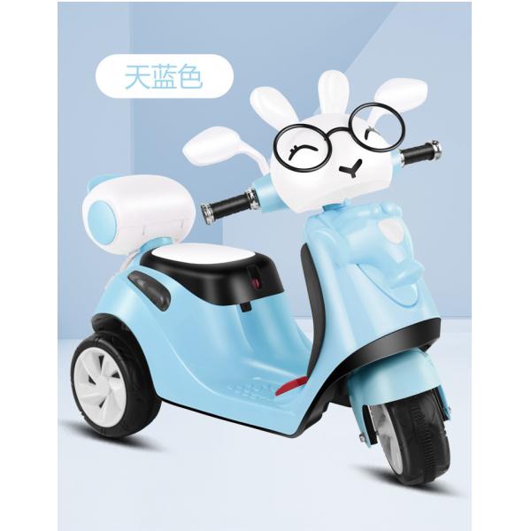 Plastic PP Children's Electric Car 380 Motor with Early Education Music and Lighting