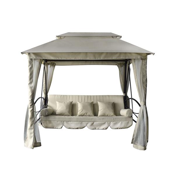 Y Mail Packing Patio Canopy Swing Bed for Luxury Leisure Outdoor Furniture Tent