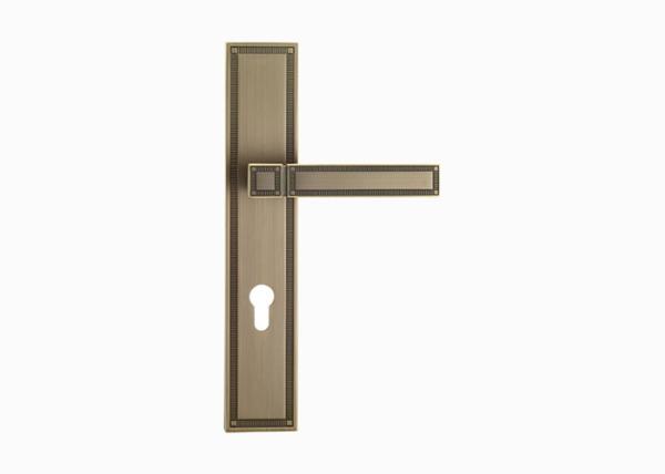 Luxury Vintage Solid Brass Interior Bronze Door Handle 135mm 63mm