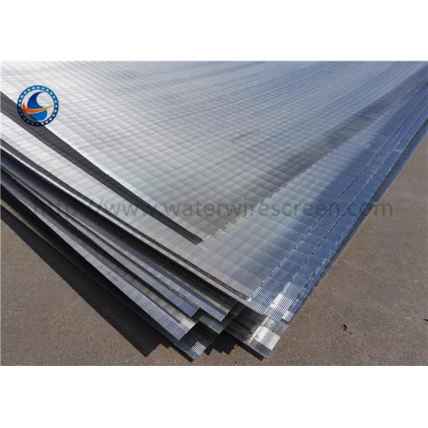 Stainless Steel 321 Wound Wedge Wire Screen Panels For Filter