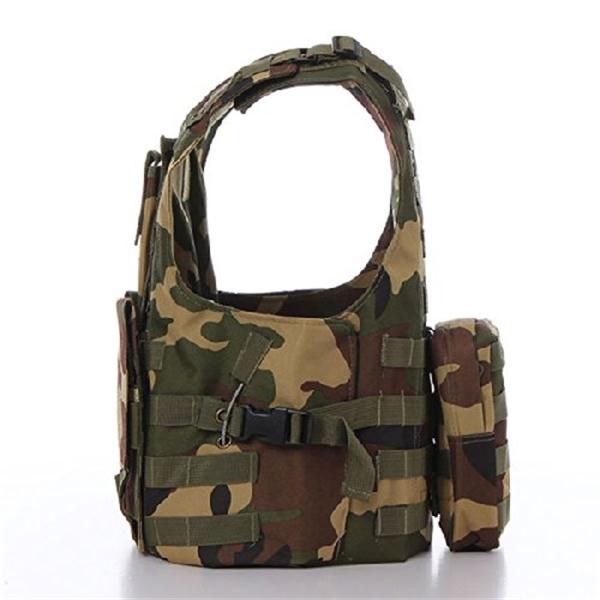 Military Swat Tactical Gear Vest Assault Airsoft For Police Holster