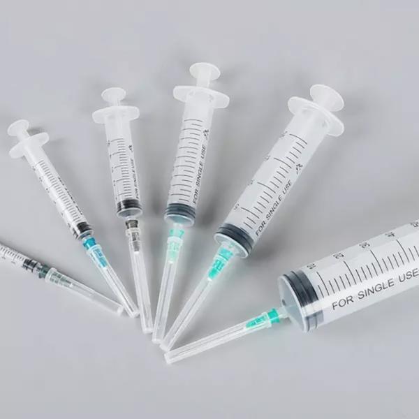 1ml 2ml 2.5ml 10ml 20ml 60ml Disposable Sterile Syringe 3 - Part Syringe Luer Lock / Slip
