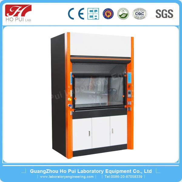 Steel Lab Fume Hood Chemical Resistant 800x2350 For School Science