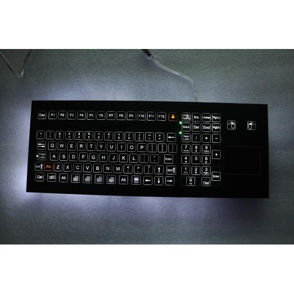 Washable Backlit Industrial Membrane Keyboard With OMRON Switch