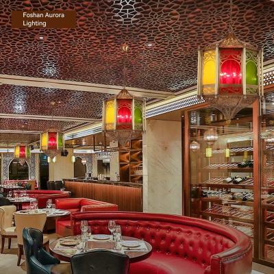 3500K lámpara de antorcha de latón LED para hoteles y hogares Iluminación de estilo vintage hecha a mano