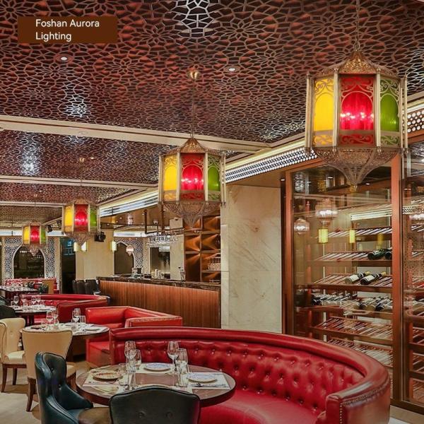 3500K LED Brass Chandelier for Hotel and Home Handmade Vintage Style Lighting