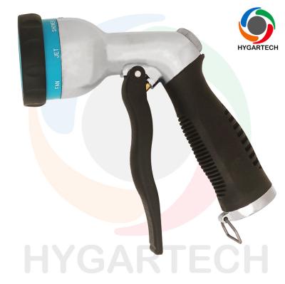 Bocal W Front Trigger Control da mangueira de jardim dos modos do metal 8