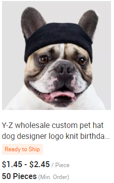 Y-Z Pom-Pom Mini Dachshund Small Dog Hat Knit Knitted Little Dog Pet Hat