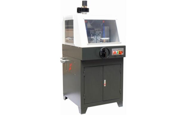 Grande braçadeira rápida metalográfica manual da máquina de corte com Max Section 100mm