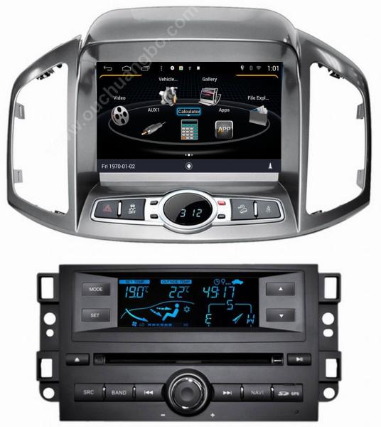 Ouchuangbo S160 Chevrolet Captiva 2011 multimedia gps radio navi DVD android 4.4 1024*600
