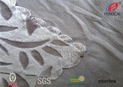 Tela de estofamento esmagada gravada flor de veludo do sofá da tela da veludinha para a matéria têxtil home