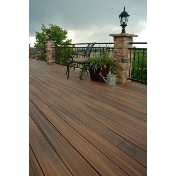 Waterproof WPC Outdoor Decking / Green Flooring HS145*22 for Outdoor Environment