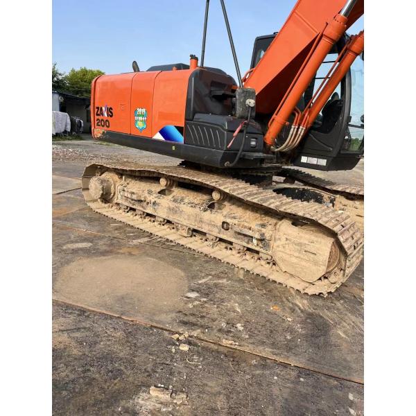 20 toneladas de excavadora usada lista para el trabajo y experimentada usada de Corea importada Hitachi 200-5A en buenas condiciones