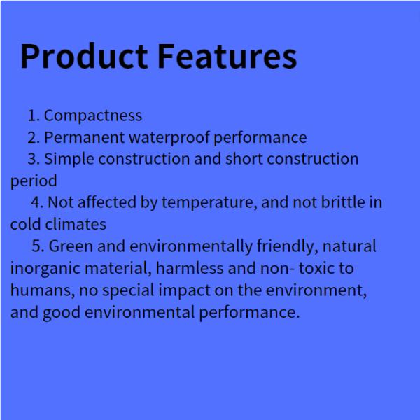 Compactness Advantage1 Bentonite Geosynthetic Clay Liner for Waterproof Performance