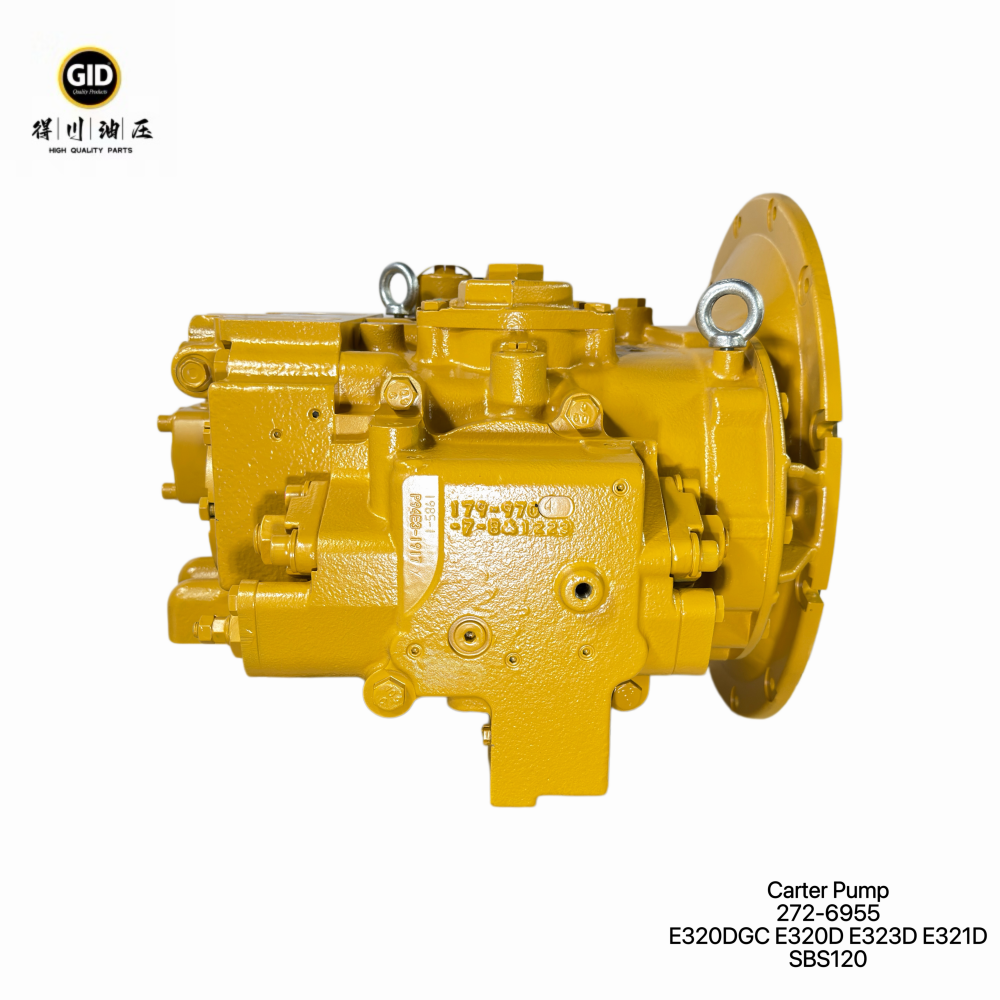 SBS120 Hydraulic Main Pump for E320D GC E320D E323D E321D Excavator - High-Strength Alloy Steel with 6 Months Warranty