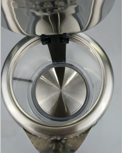 Clear Glass 1800W 1.8 Liter Electric Tea Kettle Blue Led Light