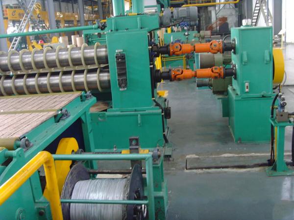 0.3-1.5mm×1600 Aluminium Slitting Machine , Sheet Metal Slitter Machine