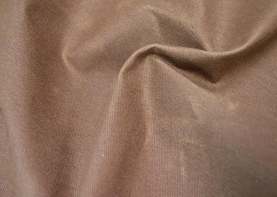 Special Waxed Cotton Canvas / 100 Cotton Fabric With Stiff Handfeel