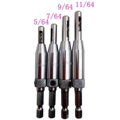 HSS Self Centering Hinge Drill Bit 6-12 Inch Bright Finished