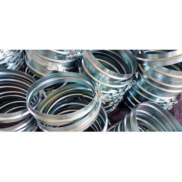 WDs Широкие трубные зажимы / Широкие кольцевые зажимы из углеродистой стали с цинковой покрытием