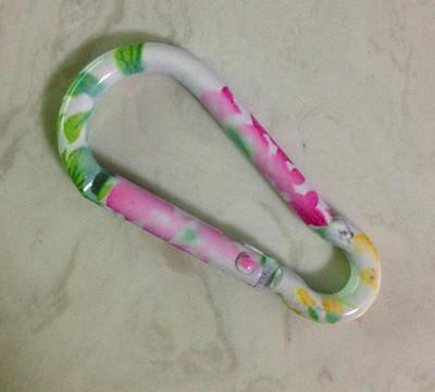 New arrival mixed colors fashionable round shape carabiner hook not for climbing for link