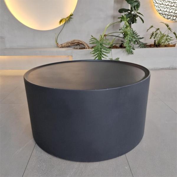 Custom GRC Concrete Table Furniture For Indoor Outdoor Garden Cement Furniture
