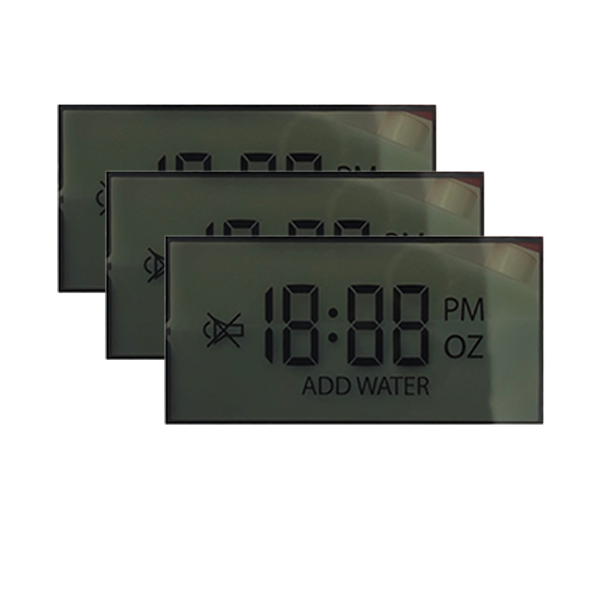 Custom TN LCD Display for Alarm Clock | Segment LCD Screen for Digital Clock