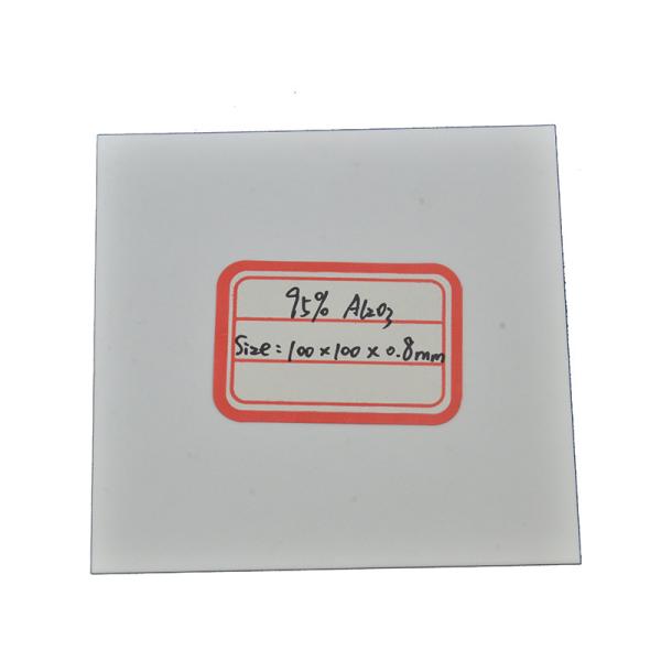 99% Alumina Ceramic Plate High Temperature Resistance 3000MPa Compressive Strength