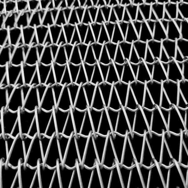 Food Processing Heat Temperature tortilla press Oven Furnace Carbon Spiral Wire Metal Conveyor Stainless Steel Mesh Belt