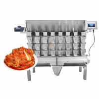 Machine à emballer de grande précision de Plum Candy Kimchi Pickle Weighing imperméable