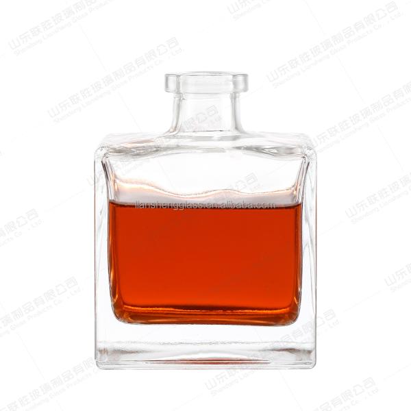 Ангельская рука специально сформированные стеклянные бутылки для фруктовых соков, винных напитков и напитков Decal 500ml 750ml бутылка для красного вина