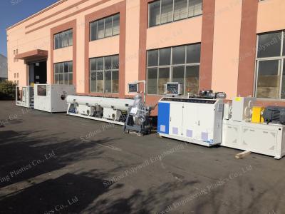 PVC 16 - 630mm Diameter Twin Screw UPVC Pipe Fabrication Multi-Layer Pipe Co-Extrusion Line Production Machinery