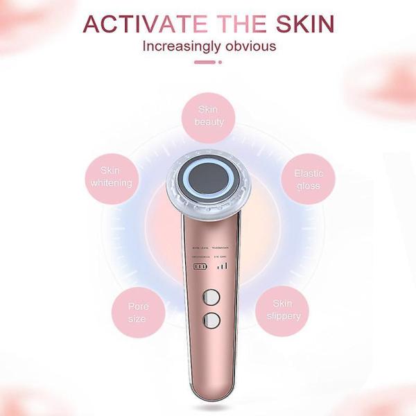 500mah Battery EMS Face Lifting Beauty Machine Anti Wrinkle LED Facial Massage Machine