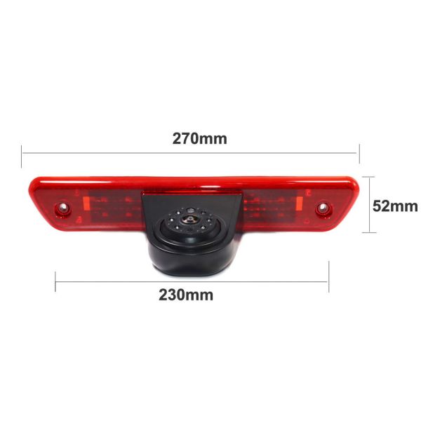 HD Car Brake Light Rear View Backup Camera Parking Reverse Camera for Citroen Jumpy Peugeot Expert Toyota Proace 2016-2019
